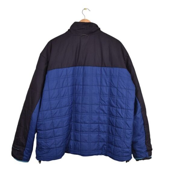 Columbia Lightweight Insulated Omni Heat Jacket Black Blue  Size XXL - Picture 6 of 13